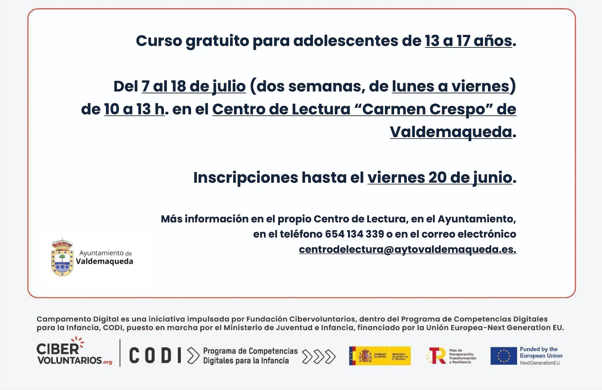 Campamento digital Valdemaqueda