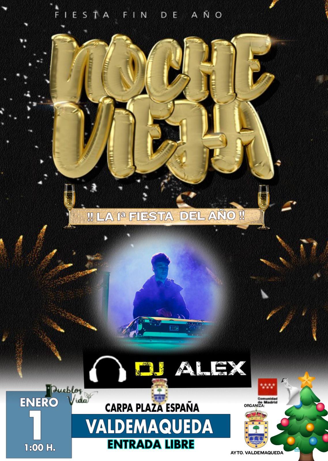 Fiesta 31 diciembre 2025 Valdemaqueda