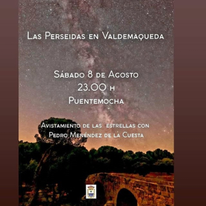 Observación de perseidas con Pedro Menéndez de la Cuesta
