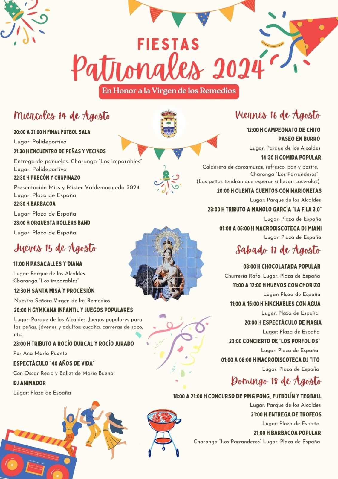 programa fiestas patronales Valdemaqueda 2024 def