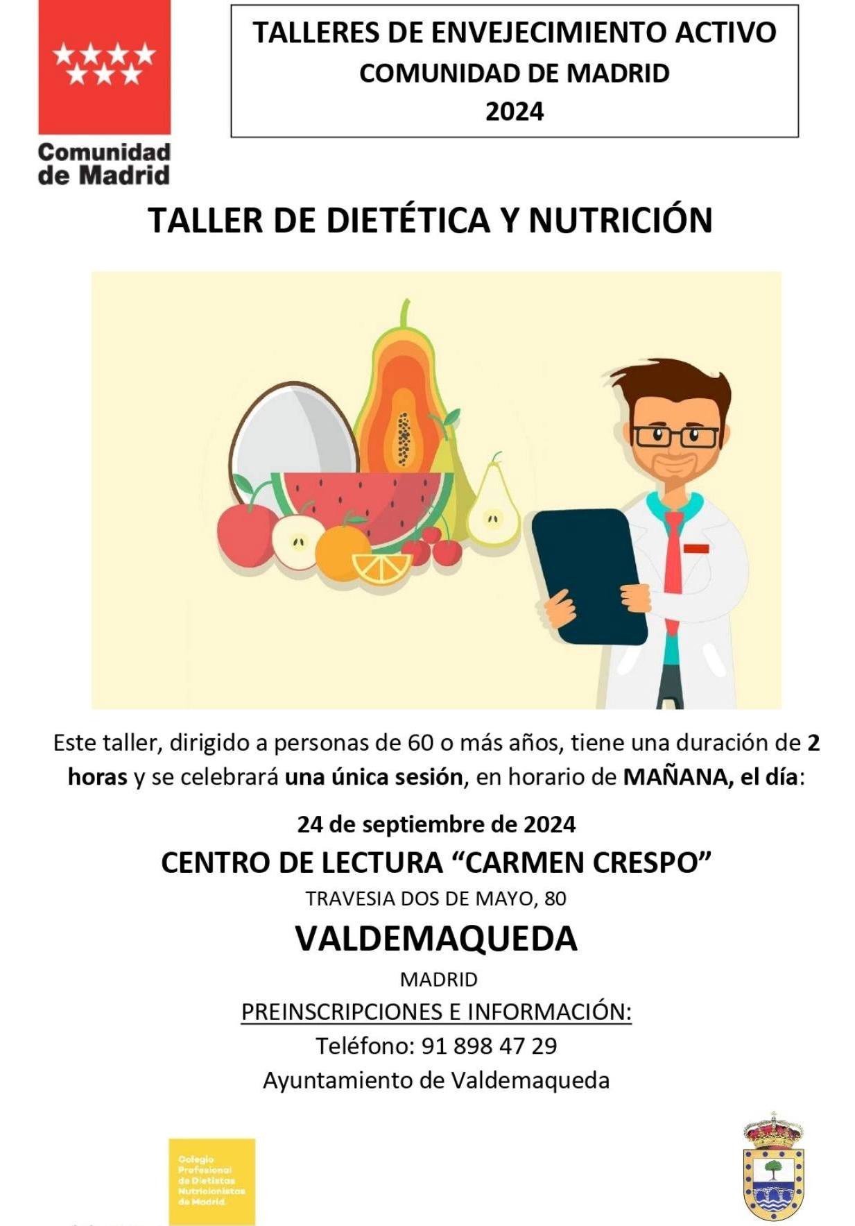 Taller de dietetica y nutricion