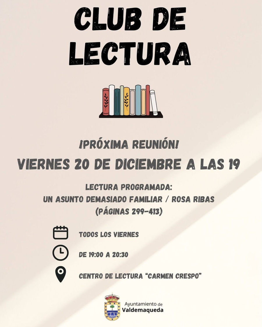 20241220 Club de lectura Valdemaqueda