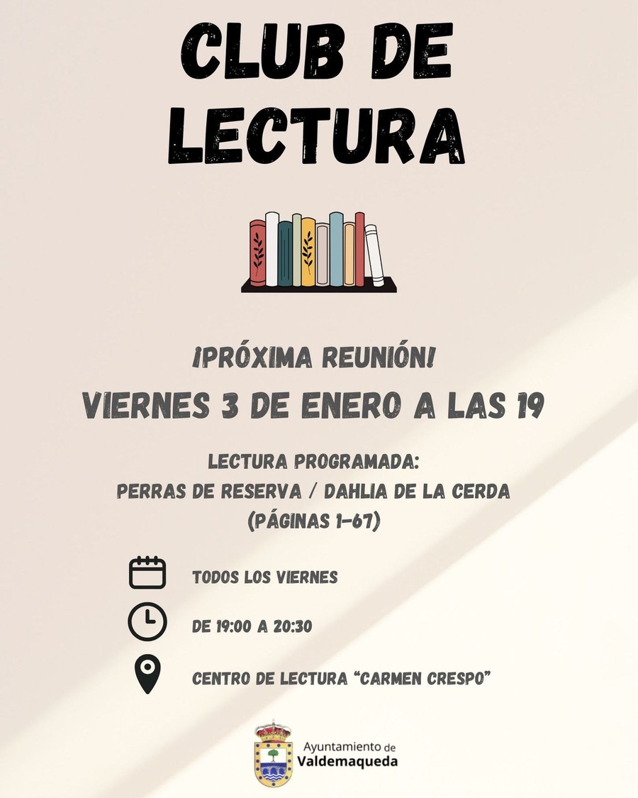 20250103 Club lectura Valdemaqueda