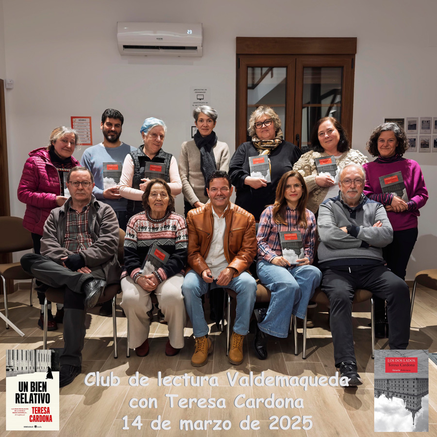 20250314 Club de lectura Valdemaqueda con Teresa Cardona