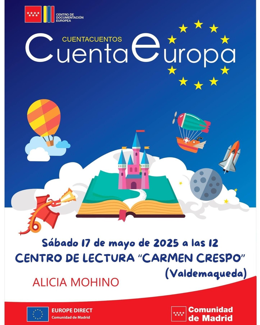 Cuentacuentos CUENTAEUROPA mayo 2025
