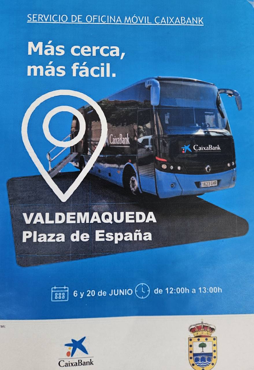 022025 Oficina movil Caixabank Valdemaqueda