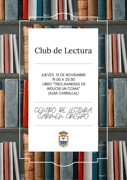 Club lectura 20251113 Valdemaqueda