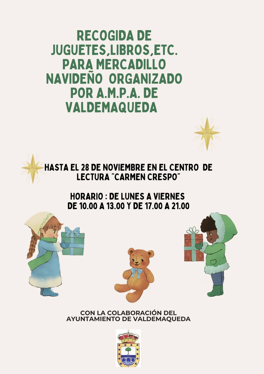 Recogida juguetes libros etc