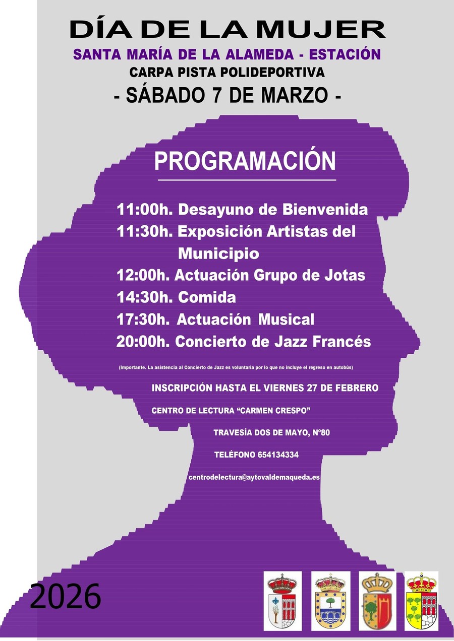 Dia de la Mujer 2026 Valdemaqueda