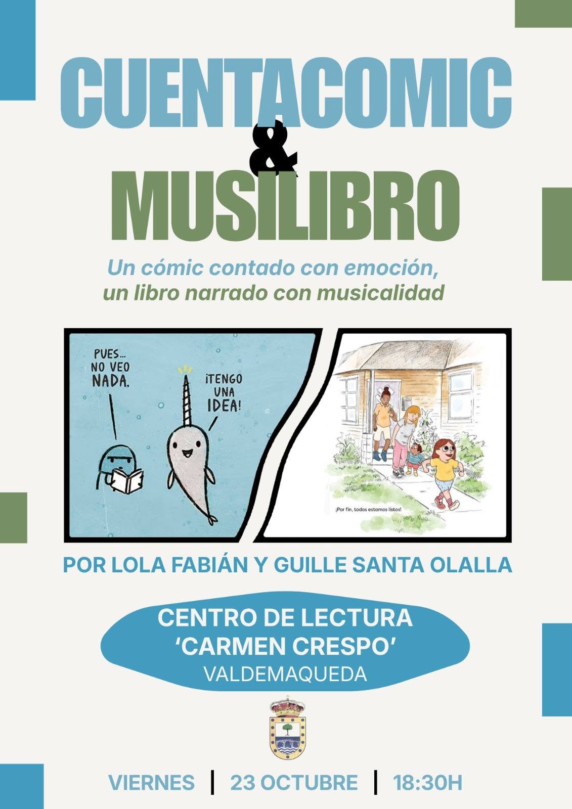 Cuentacomic and musilibro