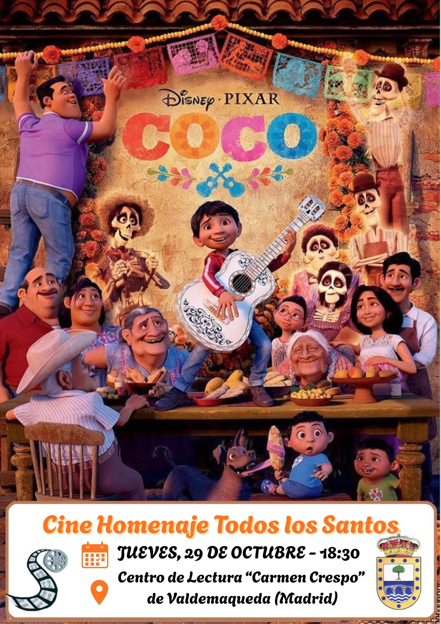 Cine Coco Homenaje a todos los Santos 2026